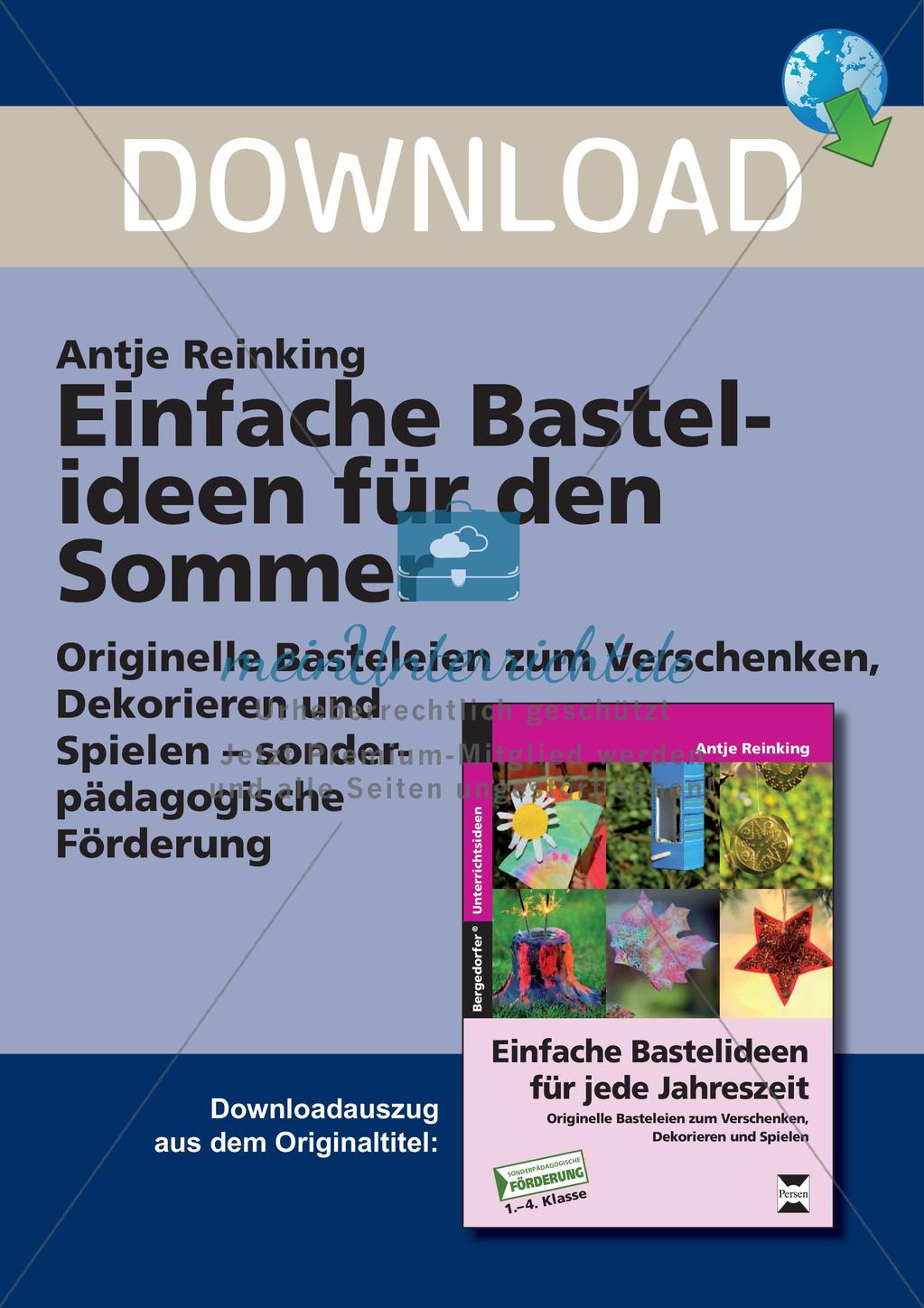Einfache Bastelideen für den Sommer Preview 1