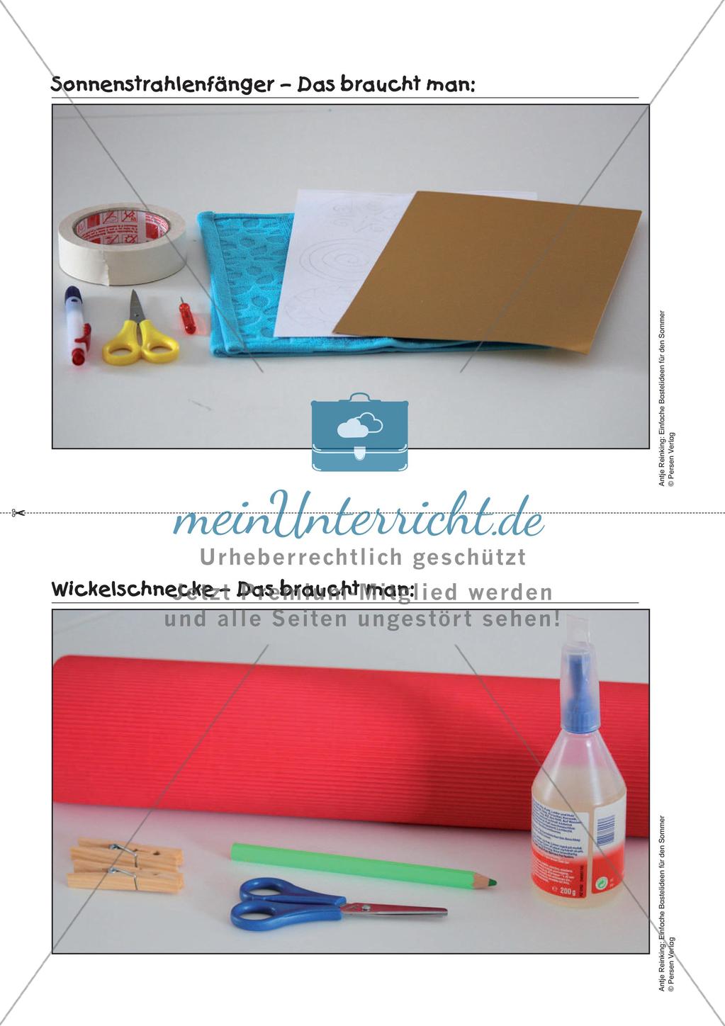 Einfache Bastelideen für den Sommer Preview 20