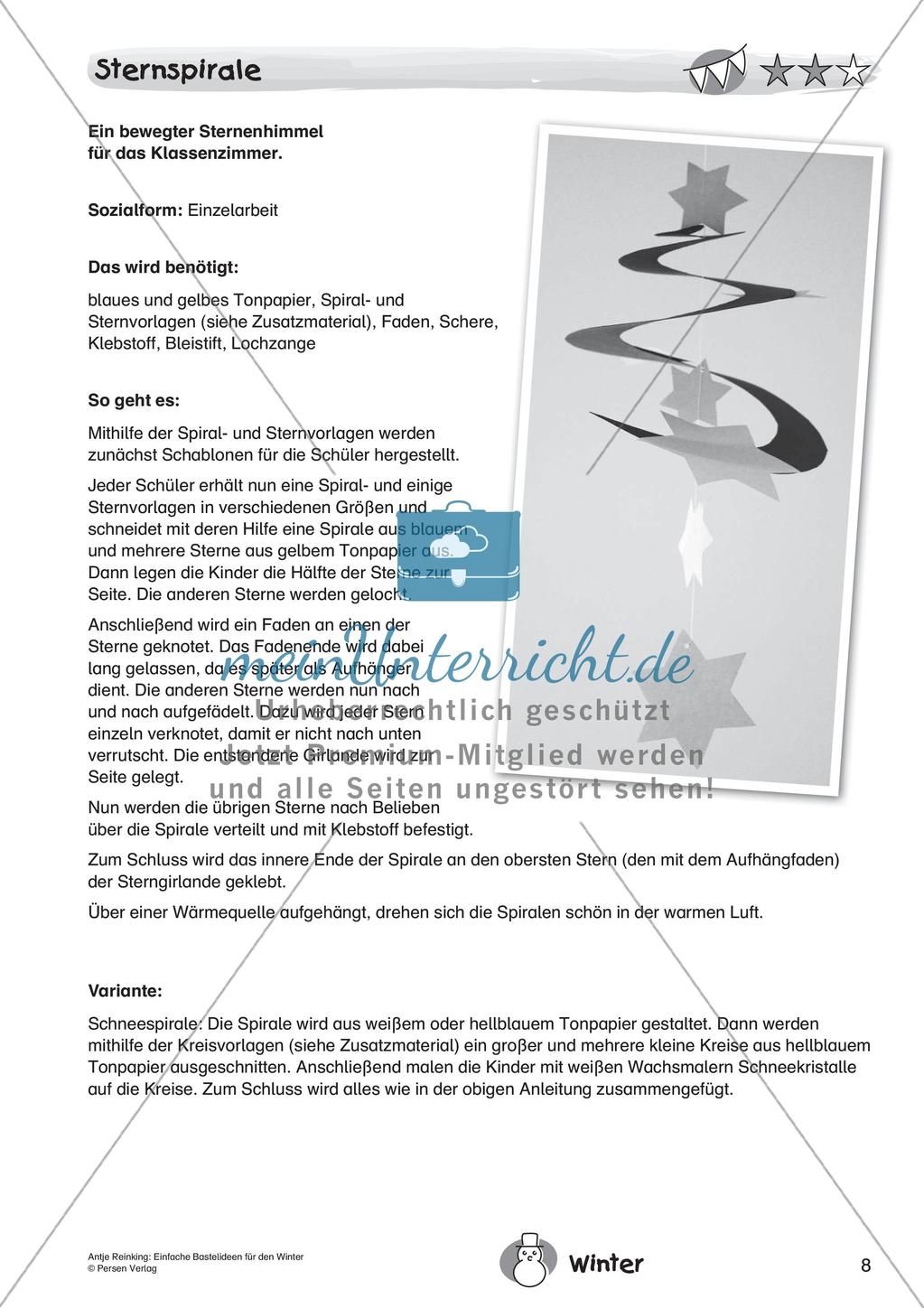 Einfache Bastelideen für den Winter Preview 10