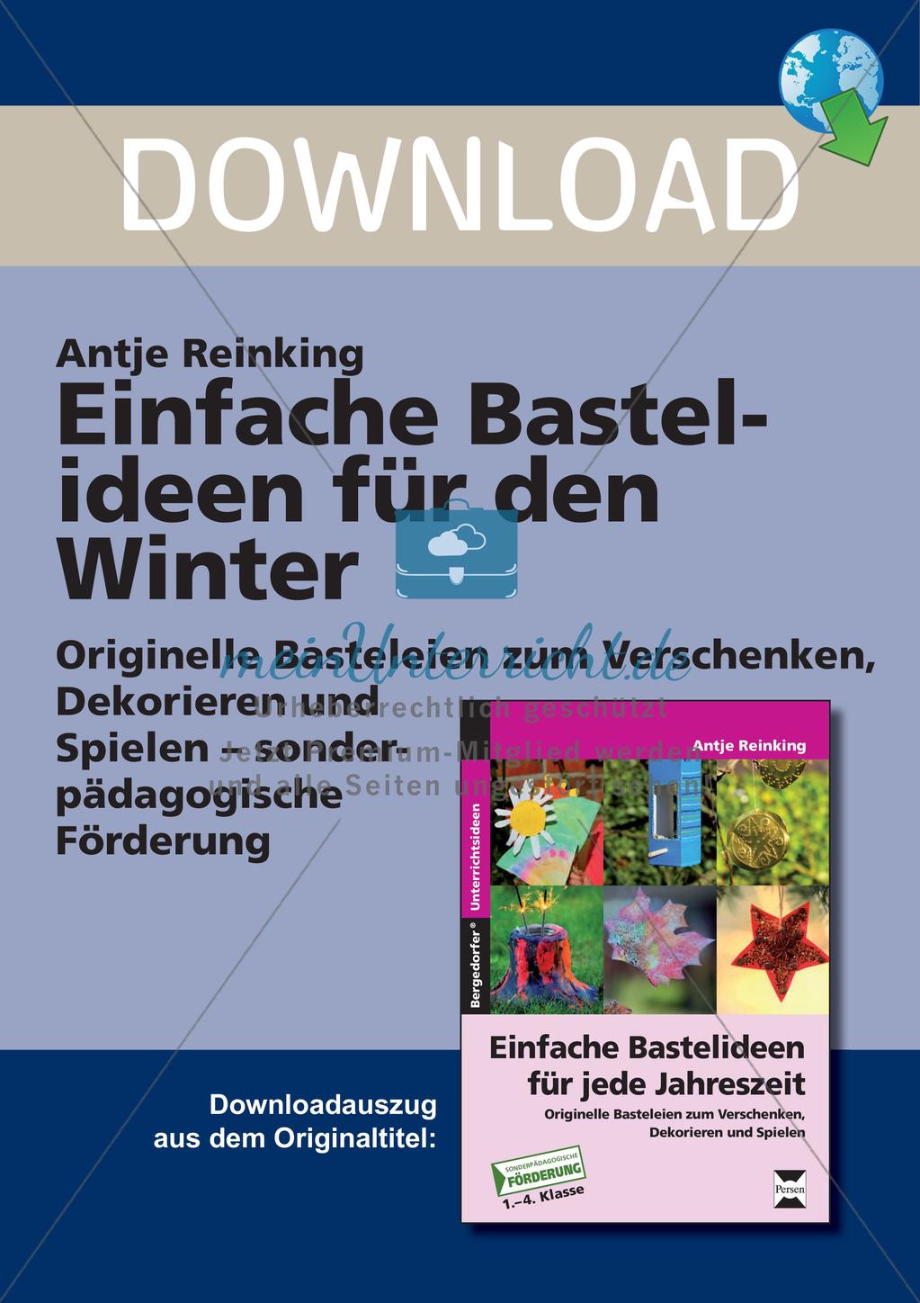 Einfache Bastelideen für den Winter Preview 1
