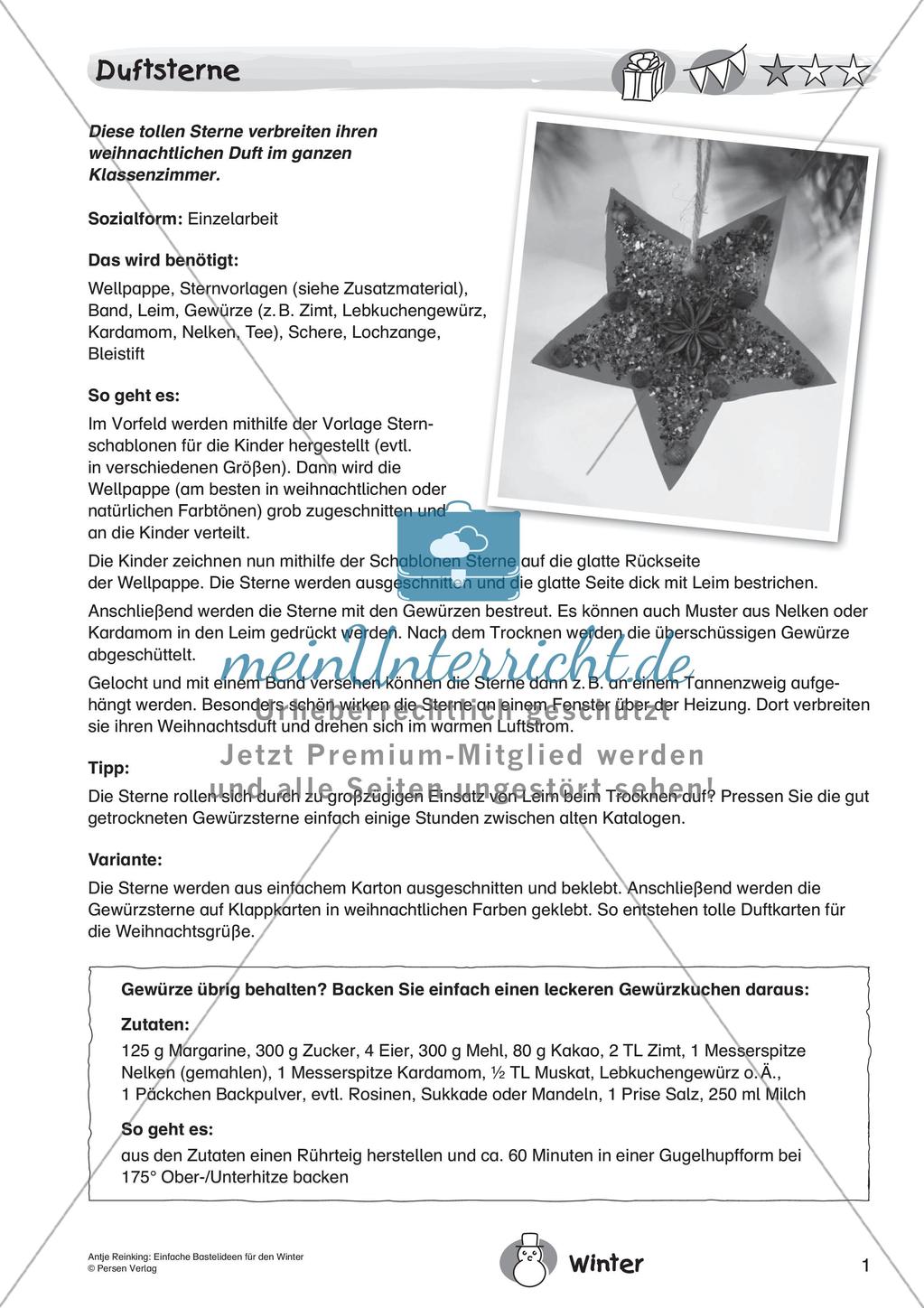 Einfache Bastelideen für den Winter Preview 3