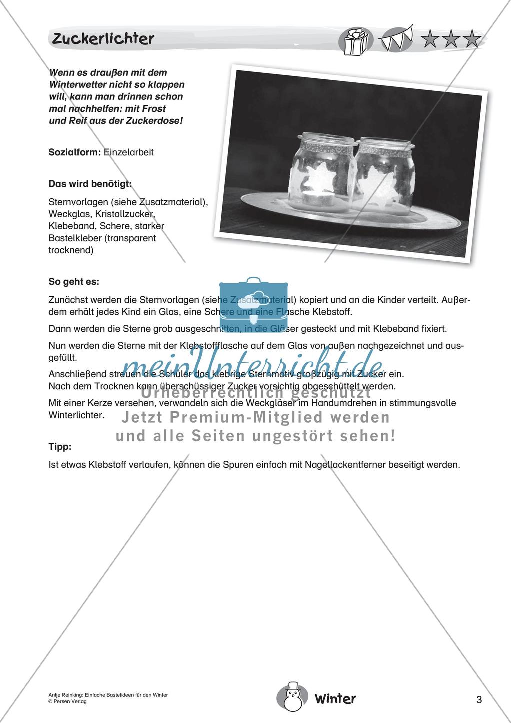 Einfache Bastelideen für den Winter Preview 5