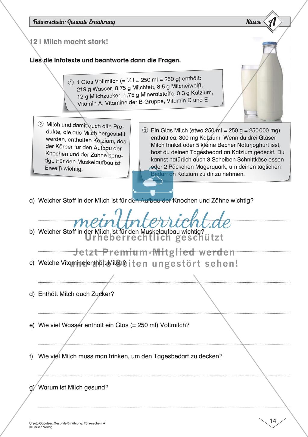 Gesunde Ernährung: Einfaches Niveau Preview 16