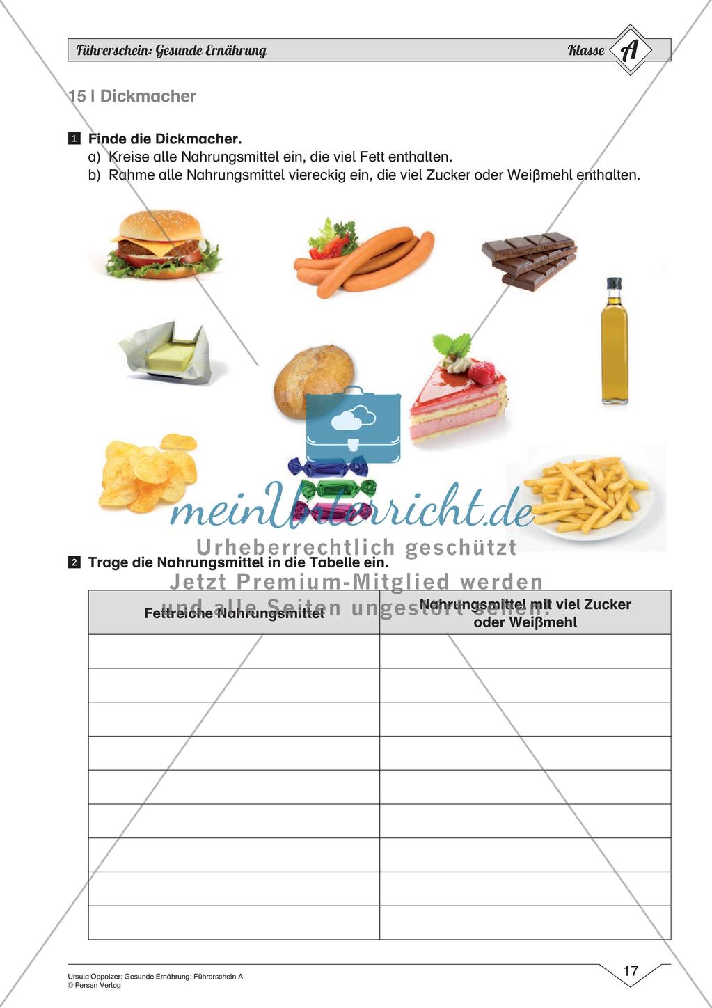 Gesunde Ernährung: Einfaches Niveau Preview 19