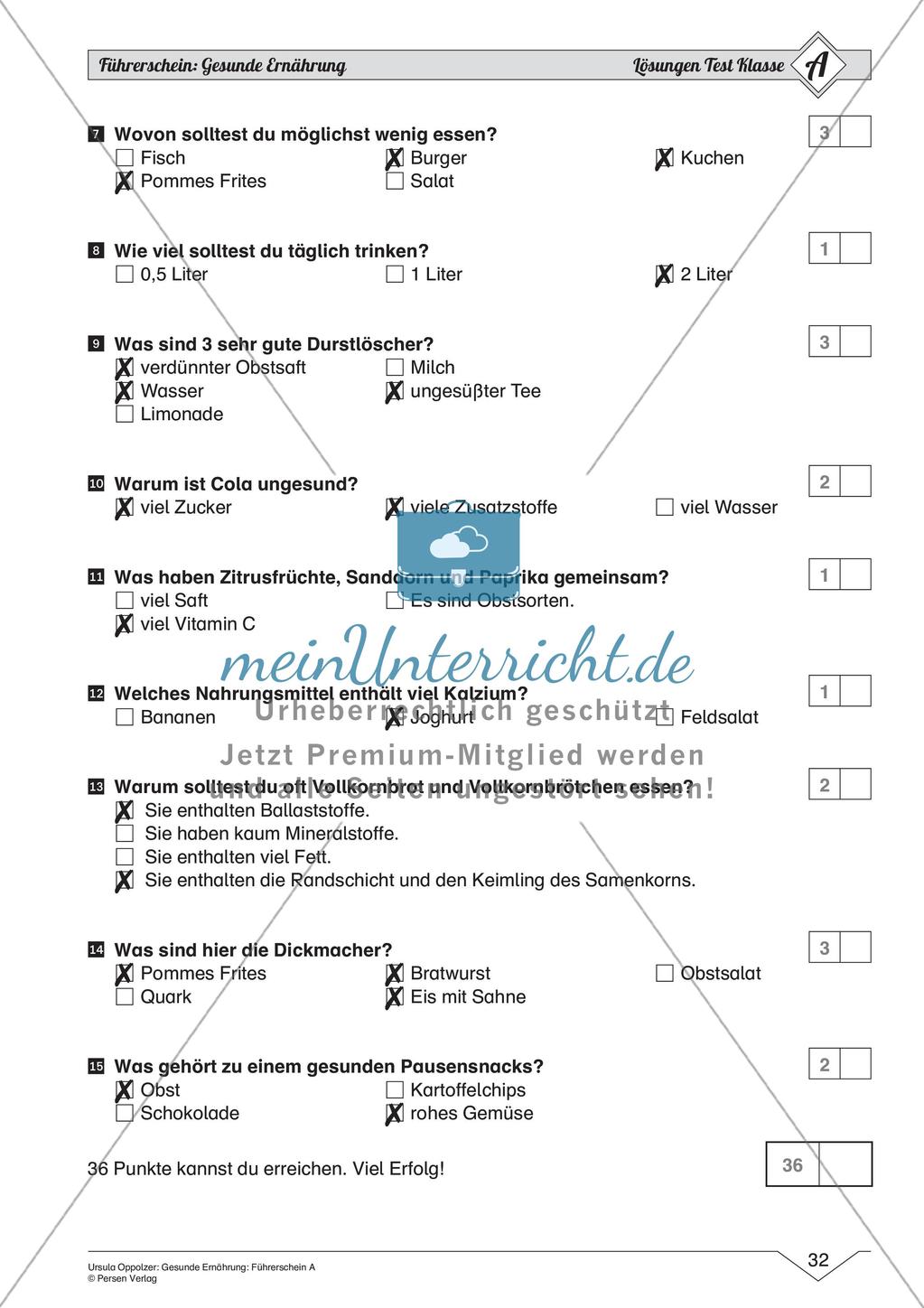 Gesunde Ernährung: Einfaches Niveau Preview 34