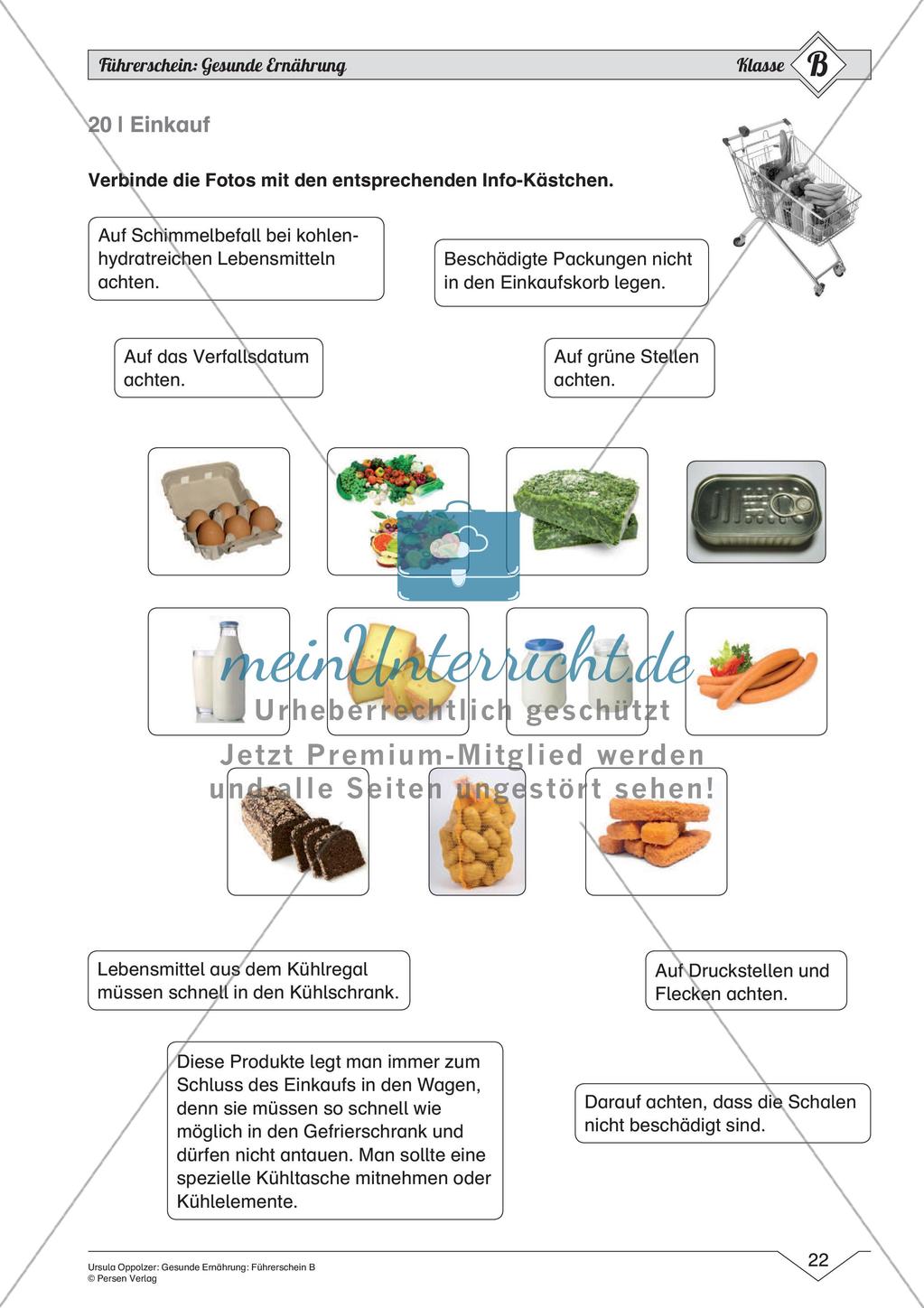 Gesunde Ernährung: Mittleres Niveau Preview 24
