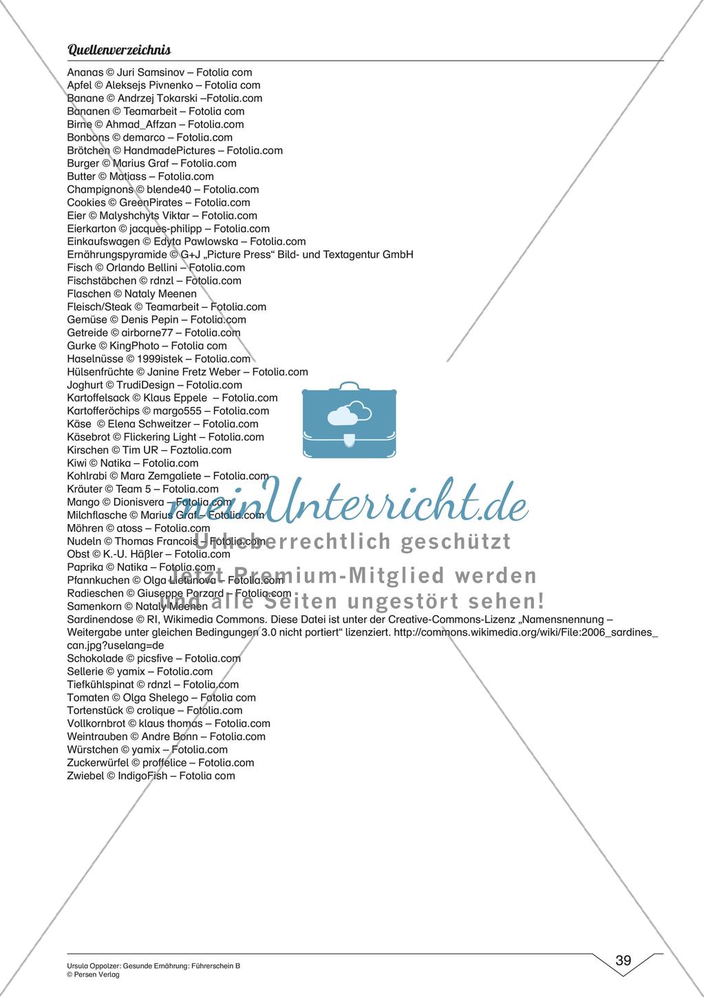 Gesunde Ernährung: Mittleres Niveau Preview 41