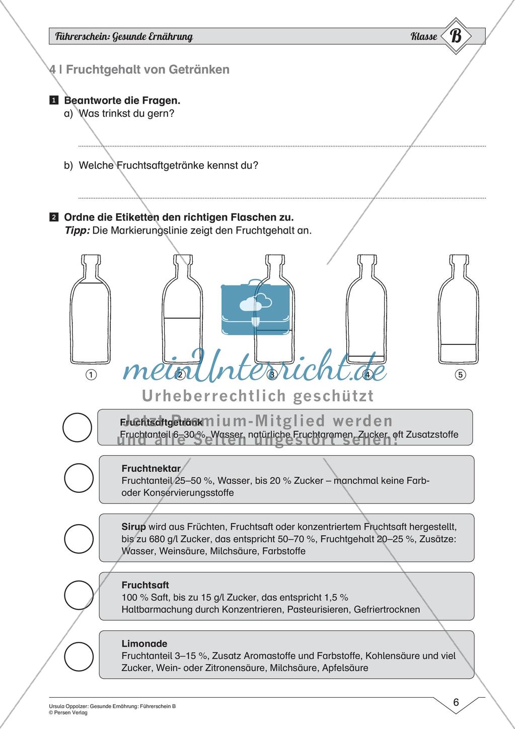 Gesunde Ernährung: Mittleres Niveau Preview 8