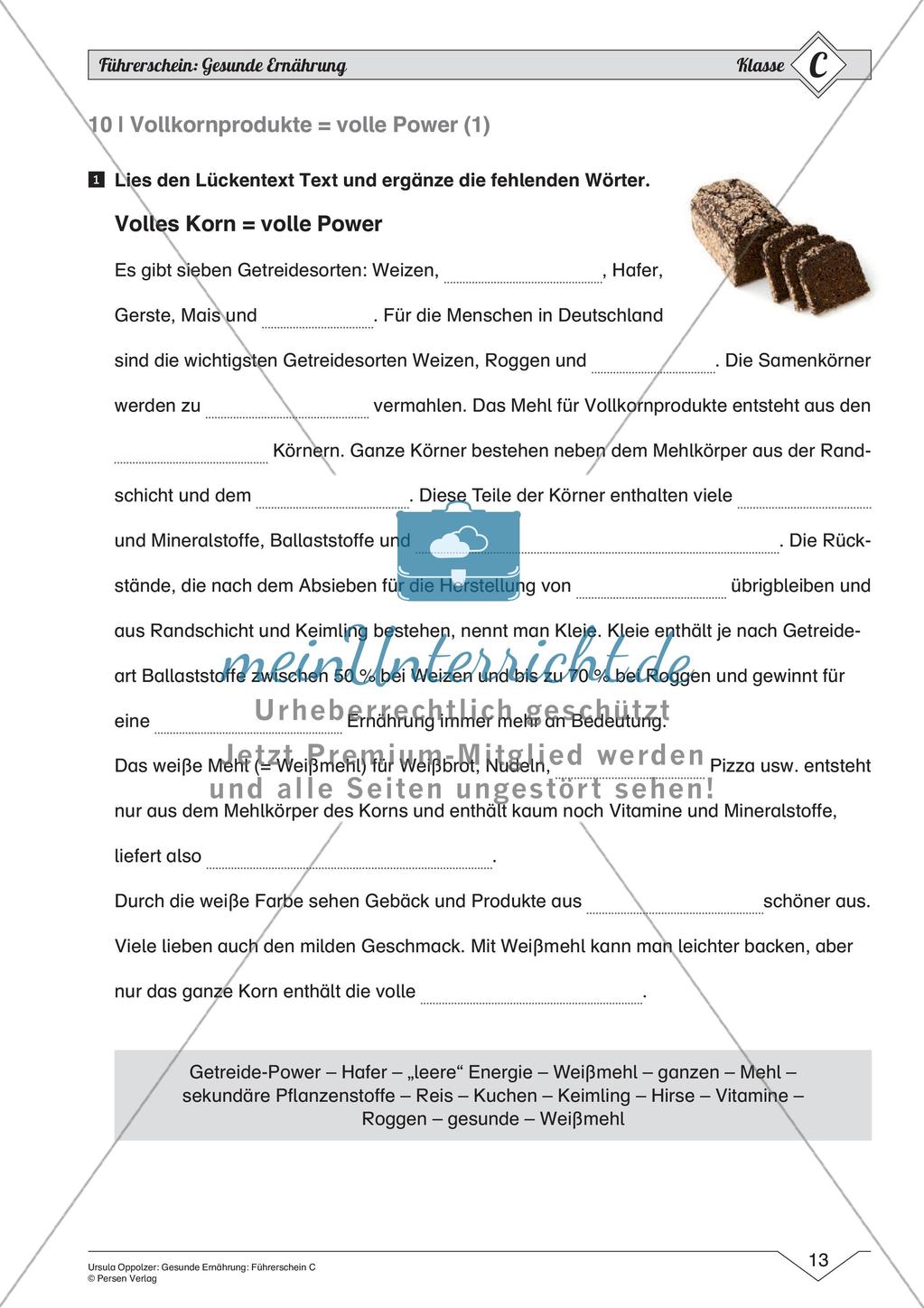 Gesunde Ernährung: Grundwissen Preview 15