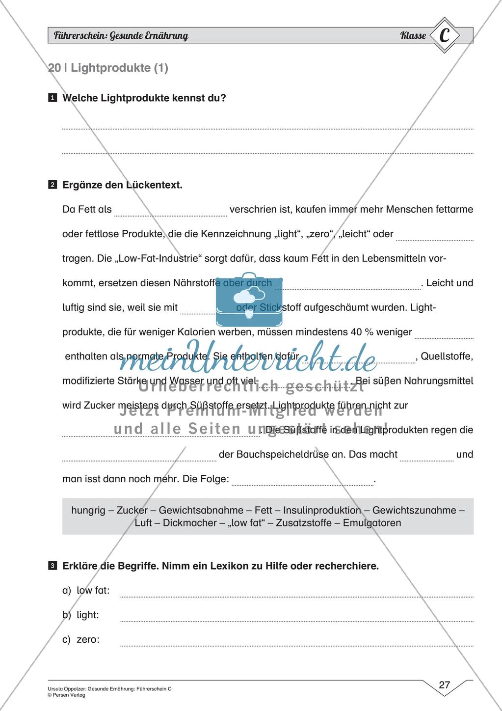 Gesunde Ernährung: Grundwissen Preview 29