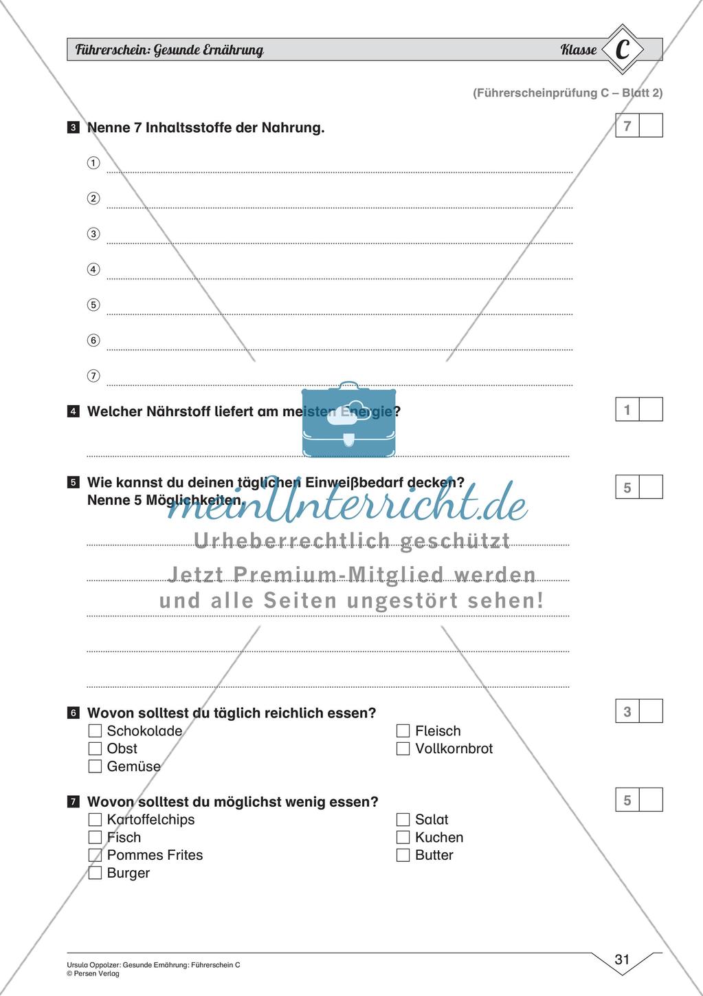 Gesunde Ernährung: Grundwissen Preview 33