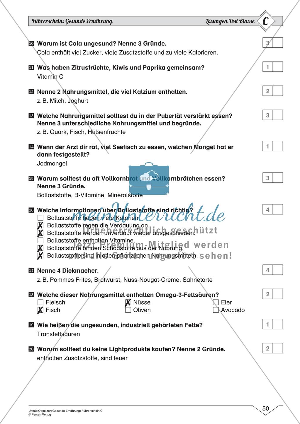 Gesunde Ernährung: Grundwissen Preview 52