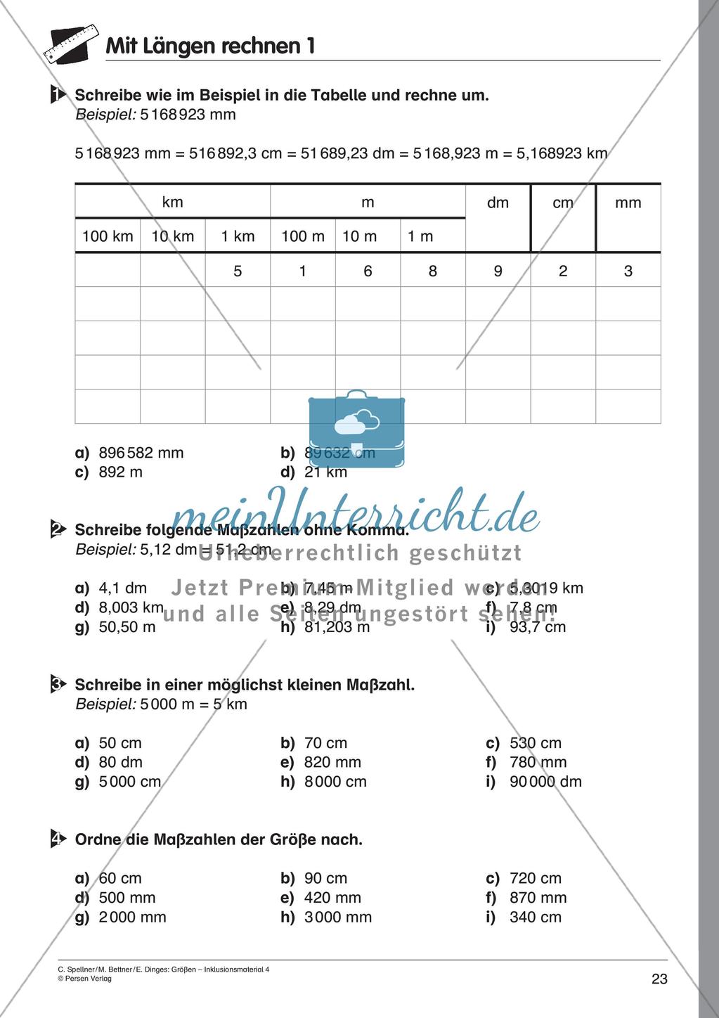 Inklusionsmaterial: Längen Preview 25