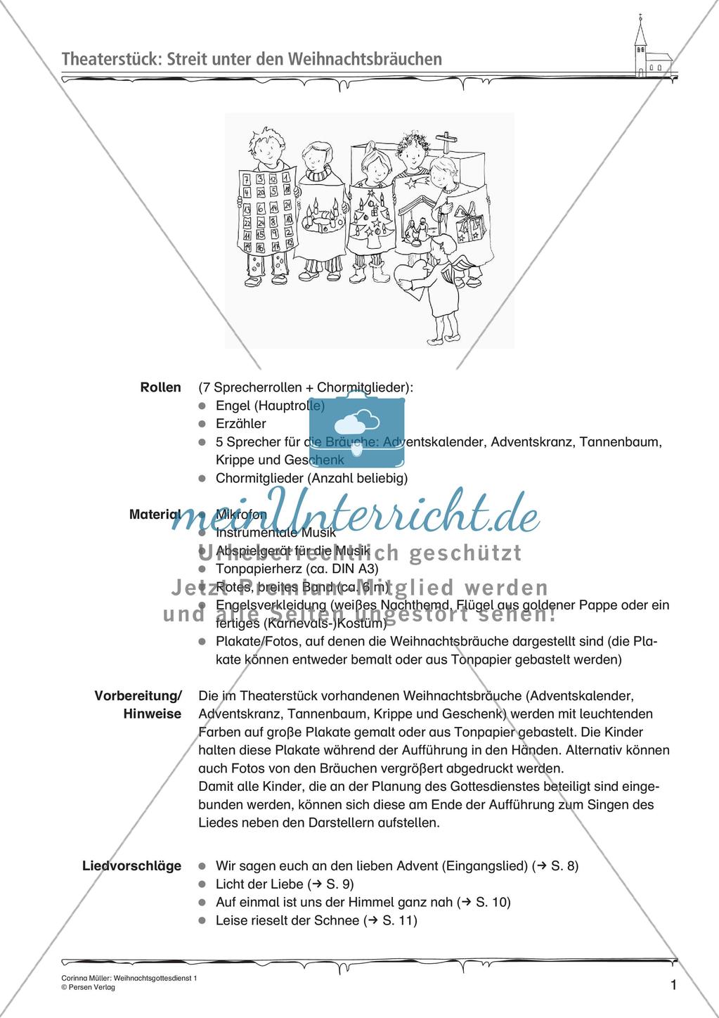 Gestaltung eines Weihnachtsgottesdienstes: Teil 1 Preview 3