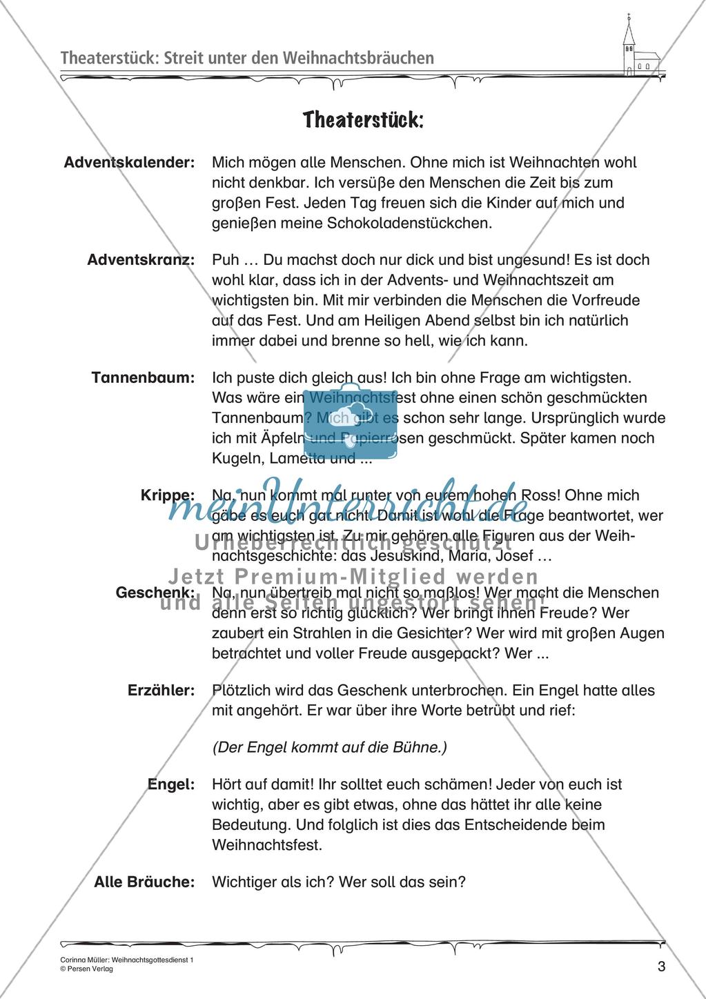 Gestaltung eines Weihnachtsgottesdienstes: Teil 1 Preview 5