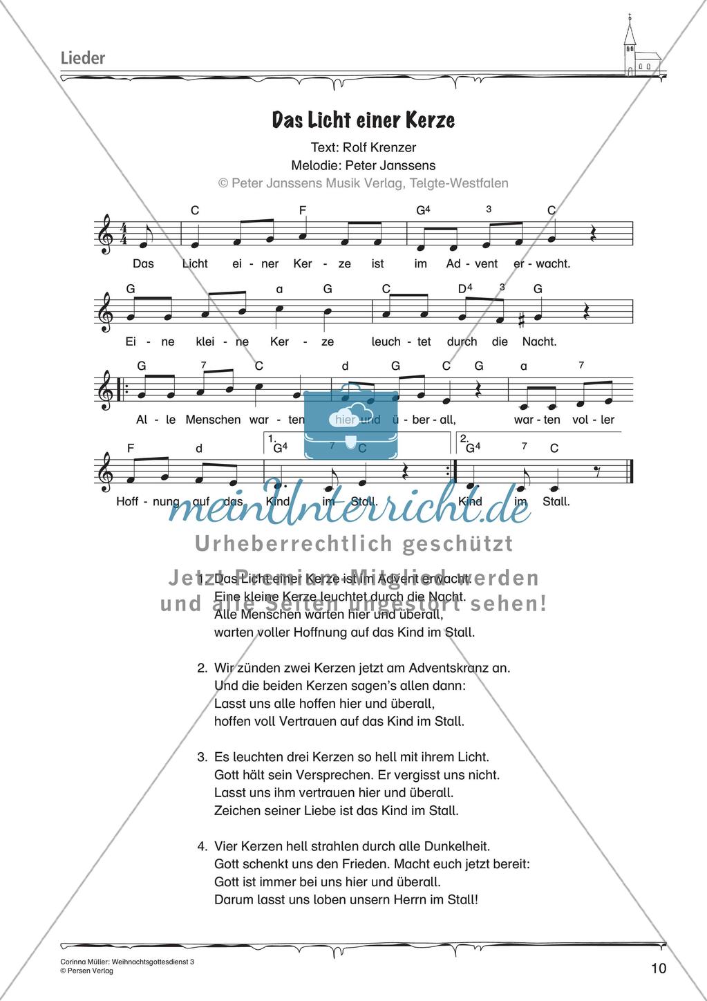 Gestaltung eines Weihnachtsgottesdienstes: Teil 3 Preview 12