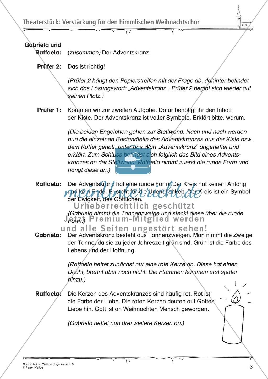 Gestaltung eines Weihnachtsgottesdienstes: Teil 3 Preview 5