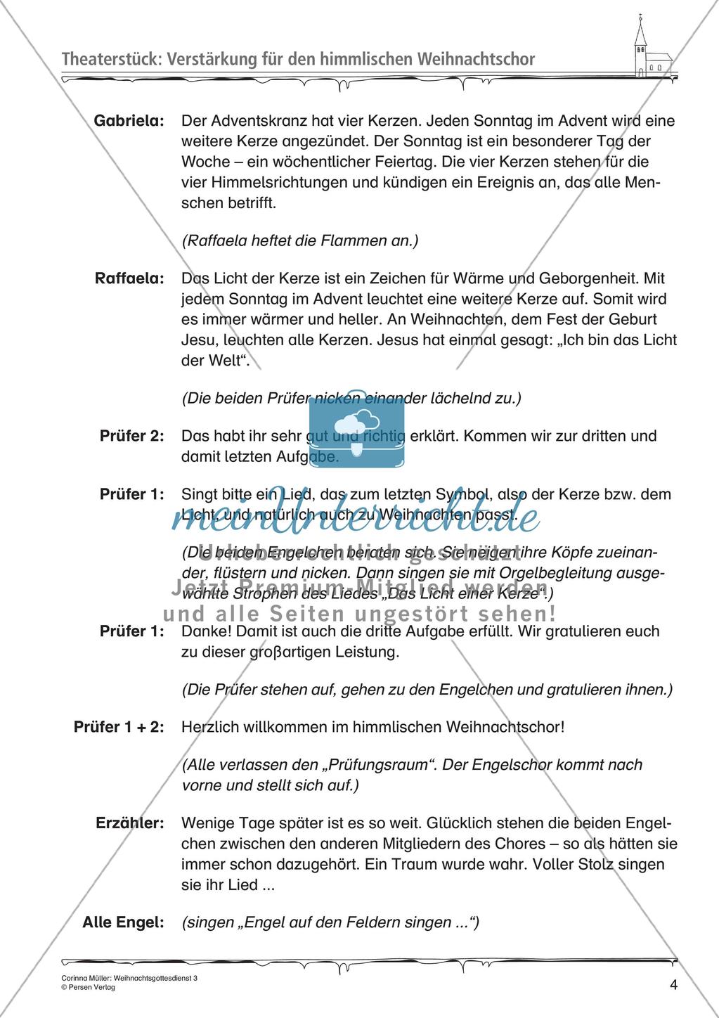 Gestaltung eines Weihnachtsgottesdienstes: Teil 3 Preview 6