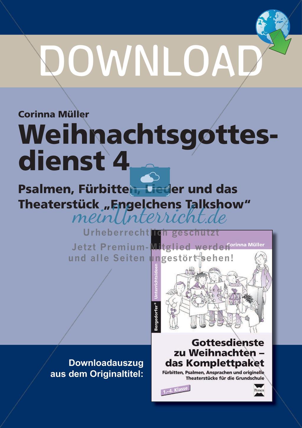 Gestaltung eines Weihnachtsgottesdienstes: Teil 4 Preview 1