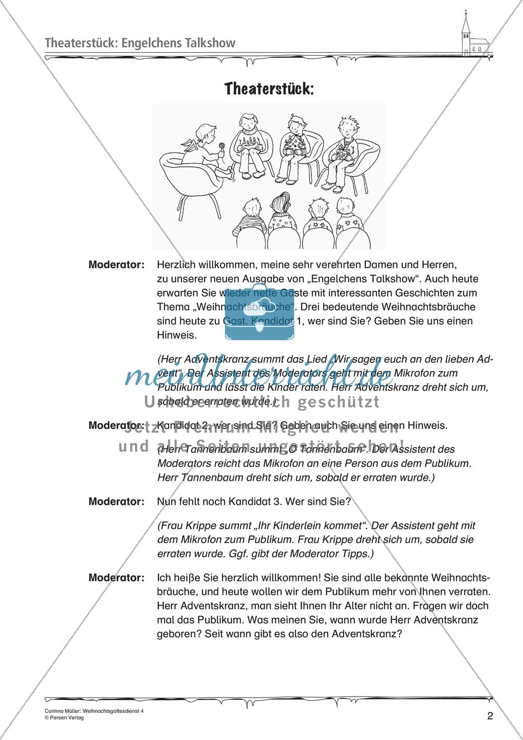 Gestaltung eines Weihnachtsgottesdienstes: Teil 4 Preview 4