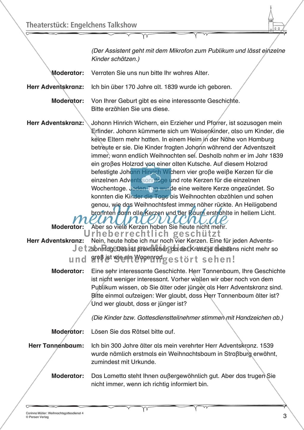 Gestaltung eines Weihnachtsgottesdienstes: Teil 4 Preview 5