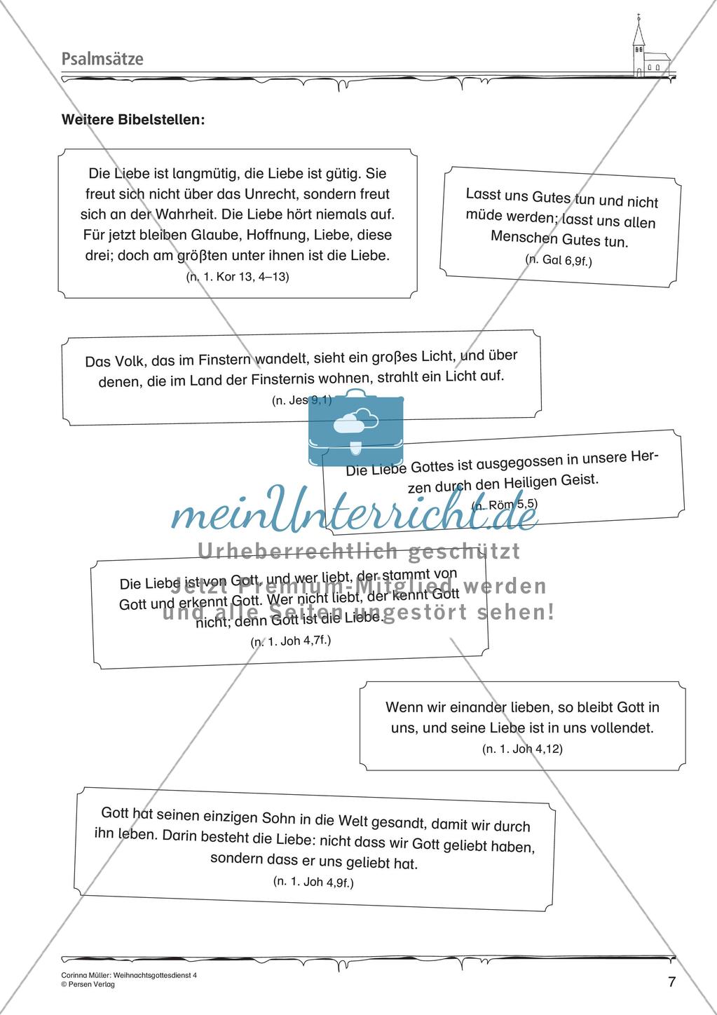 Gestaltung eines Weihnachtsgottesdienstes: Teil 4 Preview 9