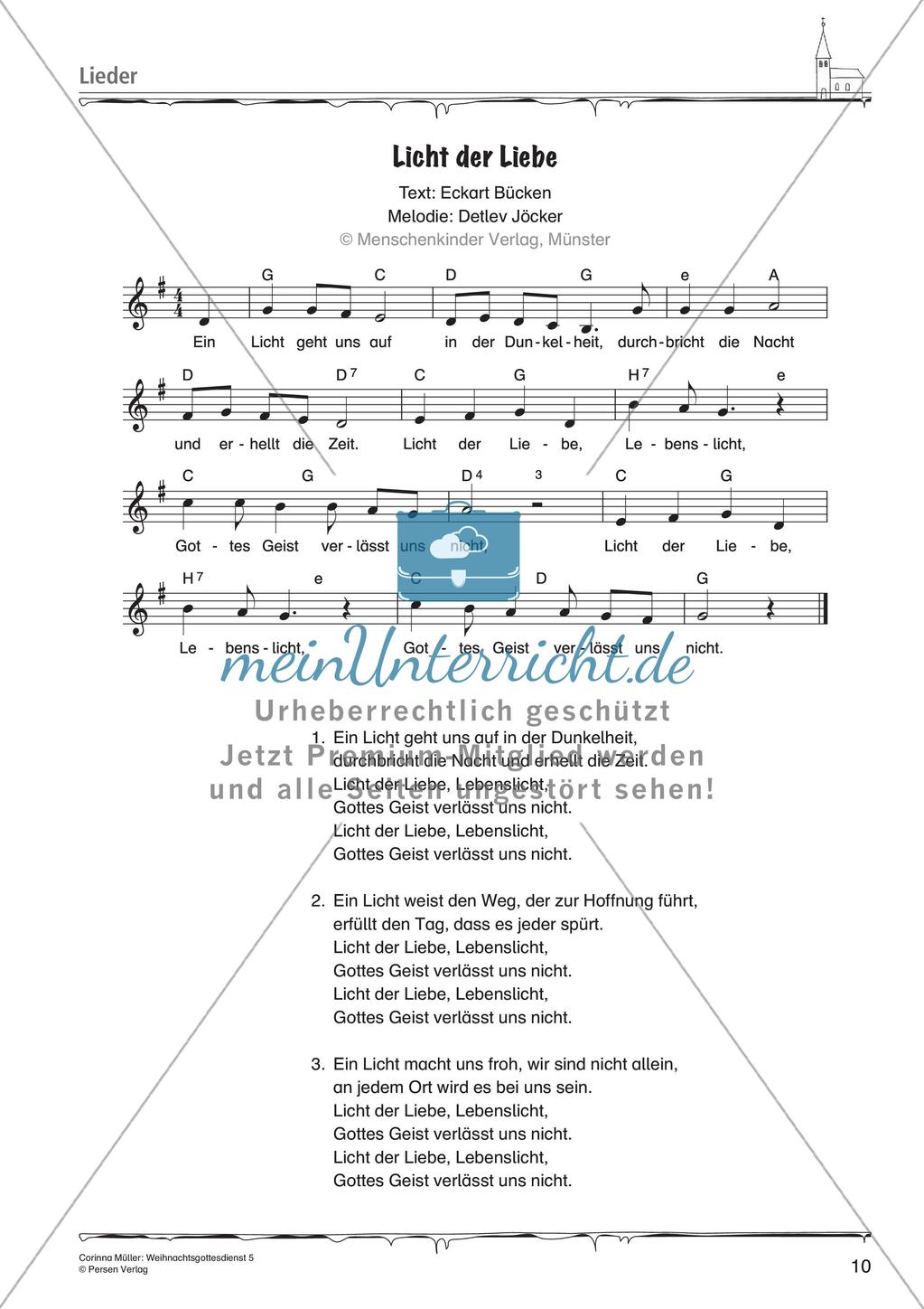 Gestaltung eines Weihnachtsgottesdienstes: Teil 5 Preview 12