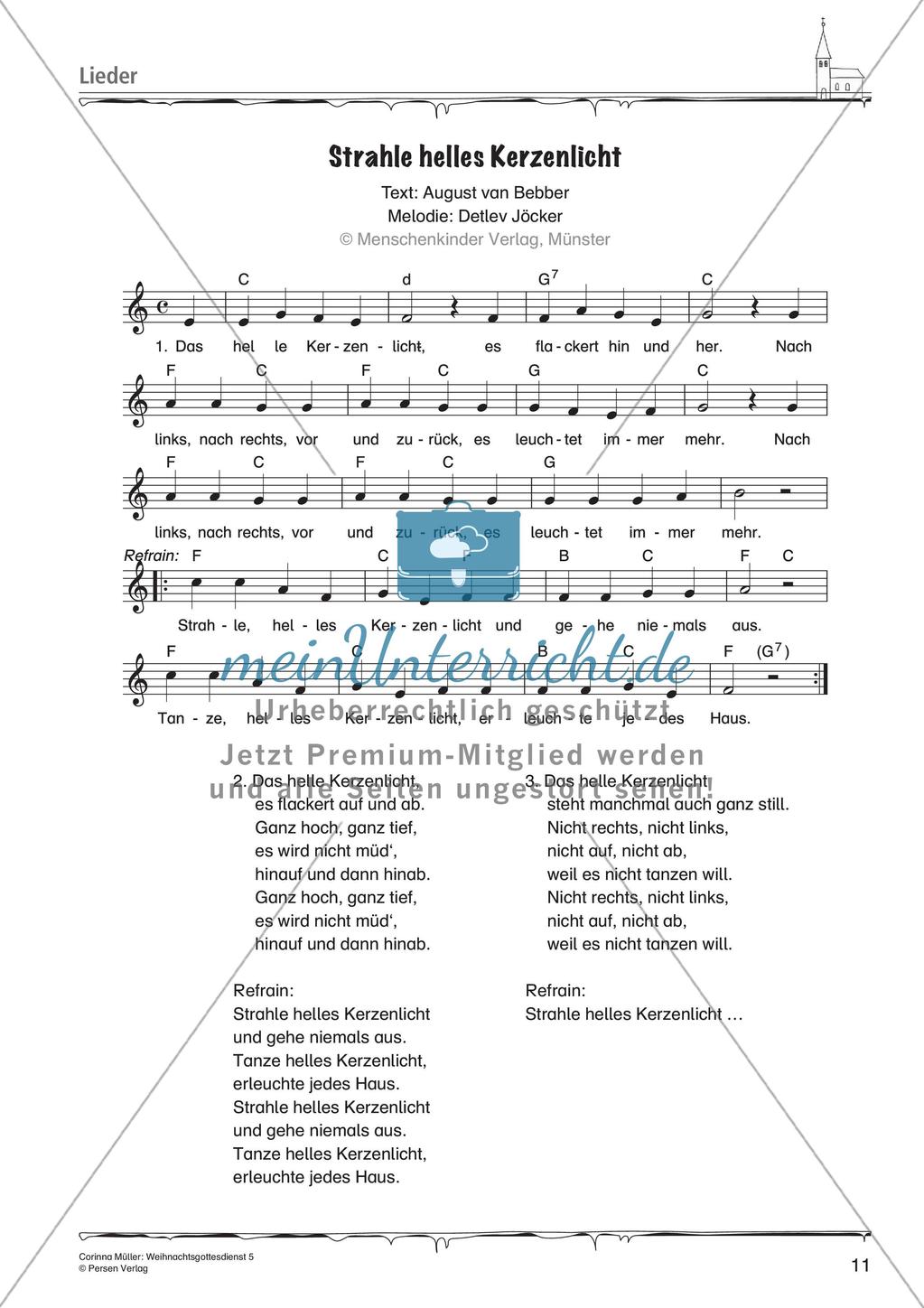 Gestaltung eines Weihnachtsgottesdienstes: Teil 5 Preview 13
