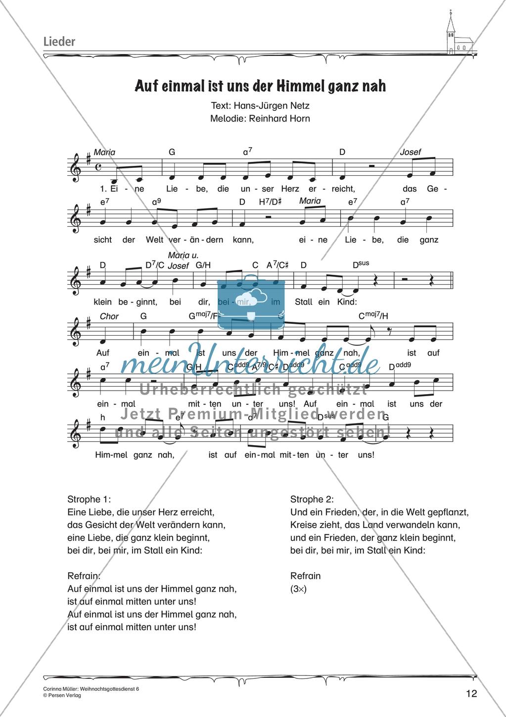 Gestaltung eines Weihnachtsgottesdienstes: Teil 6 Preview 14