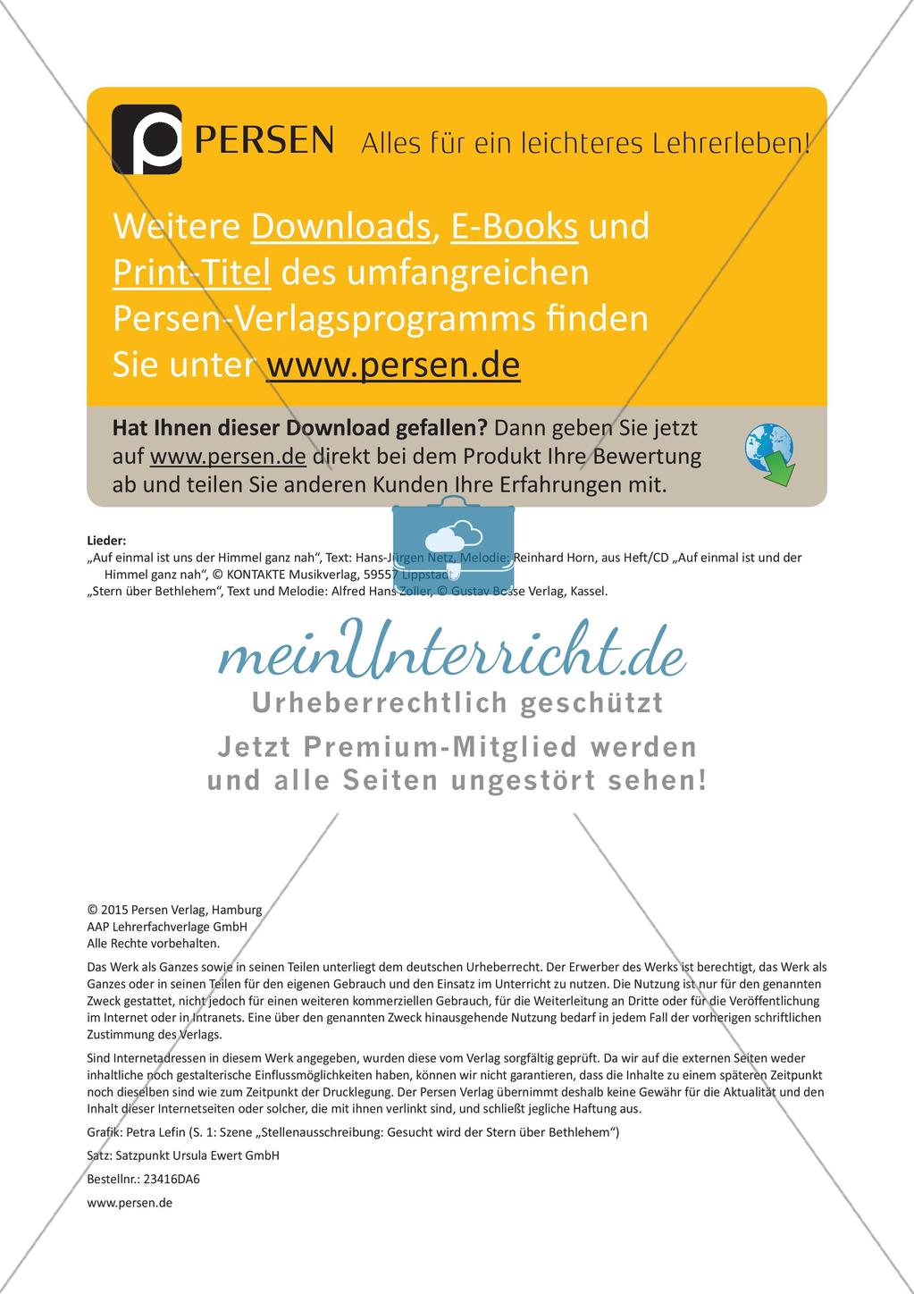 Gestaltung eines Weihnachtsgottesdienstes: Teil 6 Preview 17