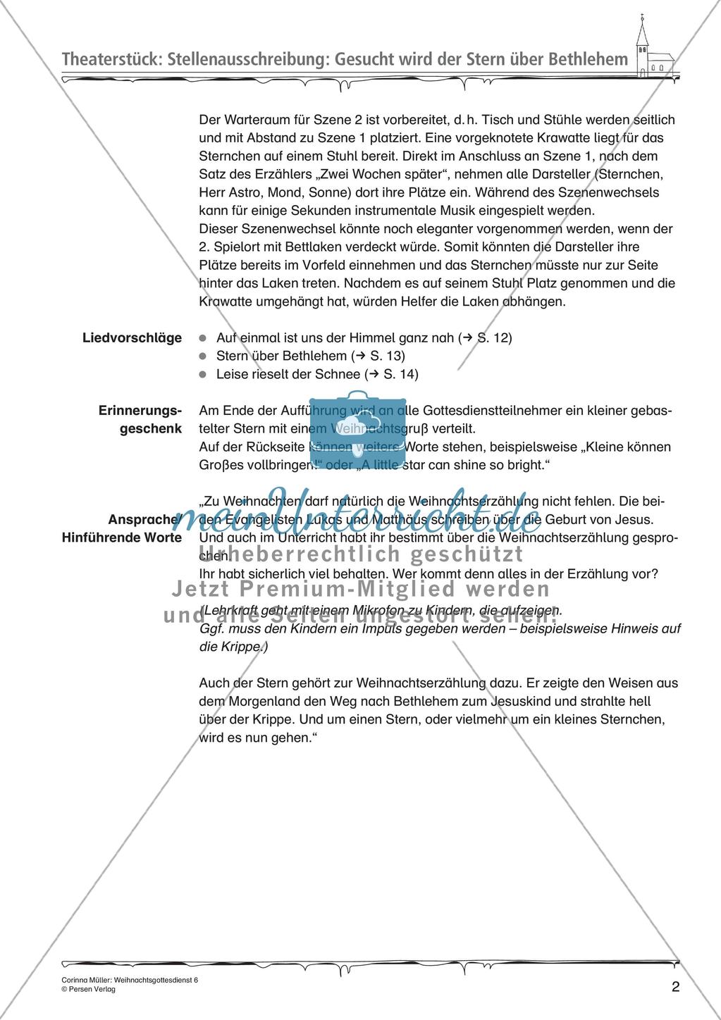 Gestaltung eines Weihnachtsgottesdienstes: Teil 6 Preview 4