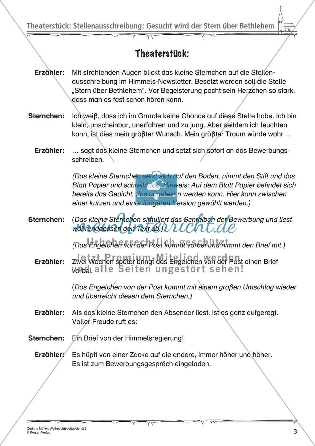 Gestaltung eines Weihnachtsgottesdienstes: Teil 6 Preview 5