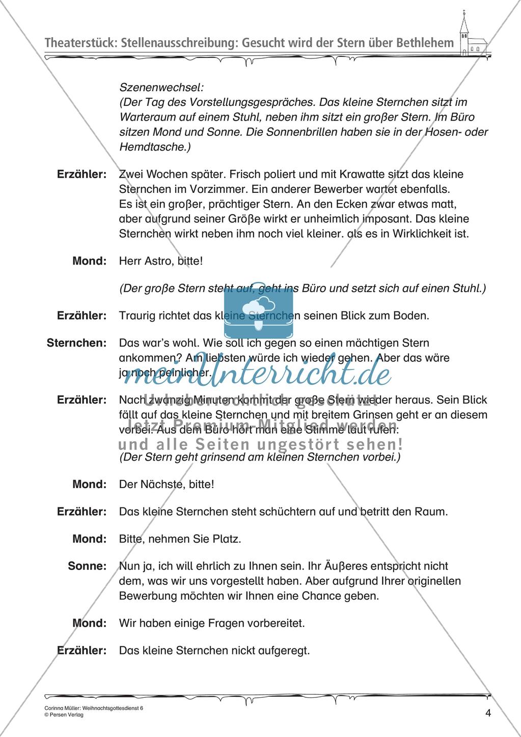 Gestaltung eines Weihnachtsgottesdienstes: Teil 6 Preview 6