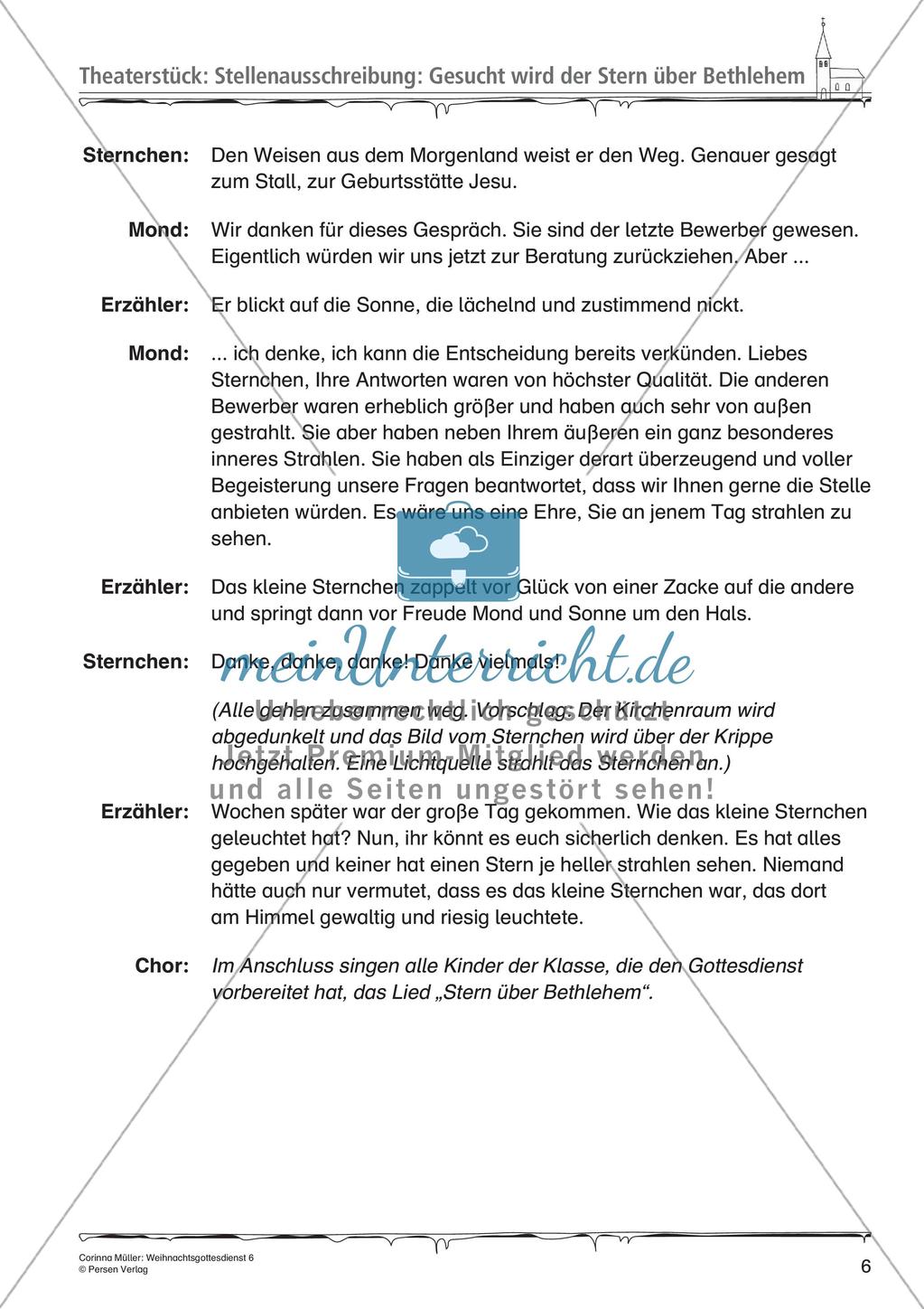 Gestaltung eines Weihnachtsgottesdienstes: Teil 6 Preview 8