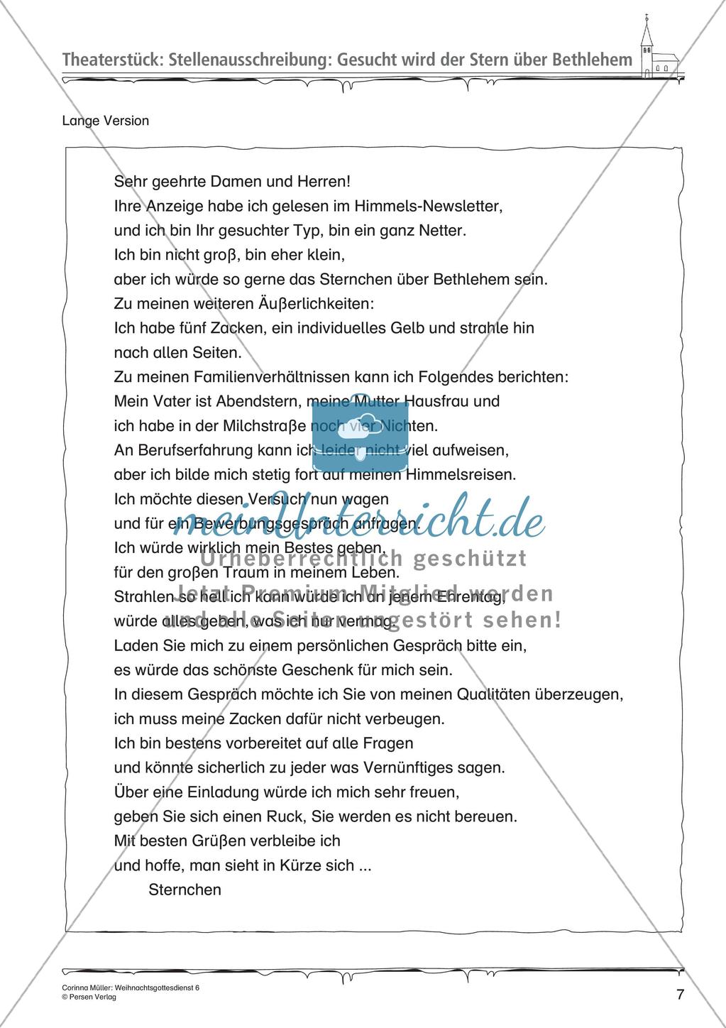 Gestaltung eines Weihnachtsgottesdienstes: Teil 6 Preview 9