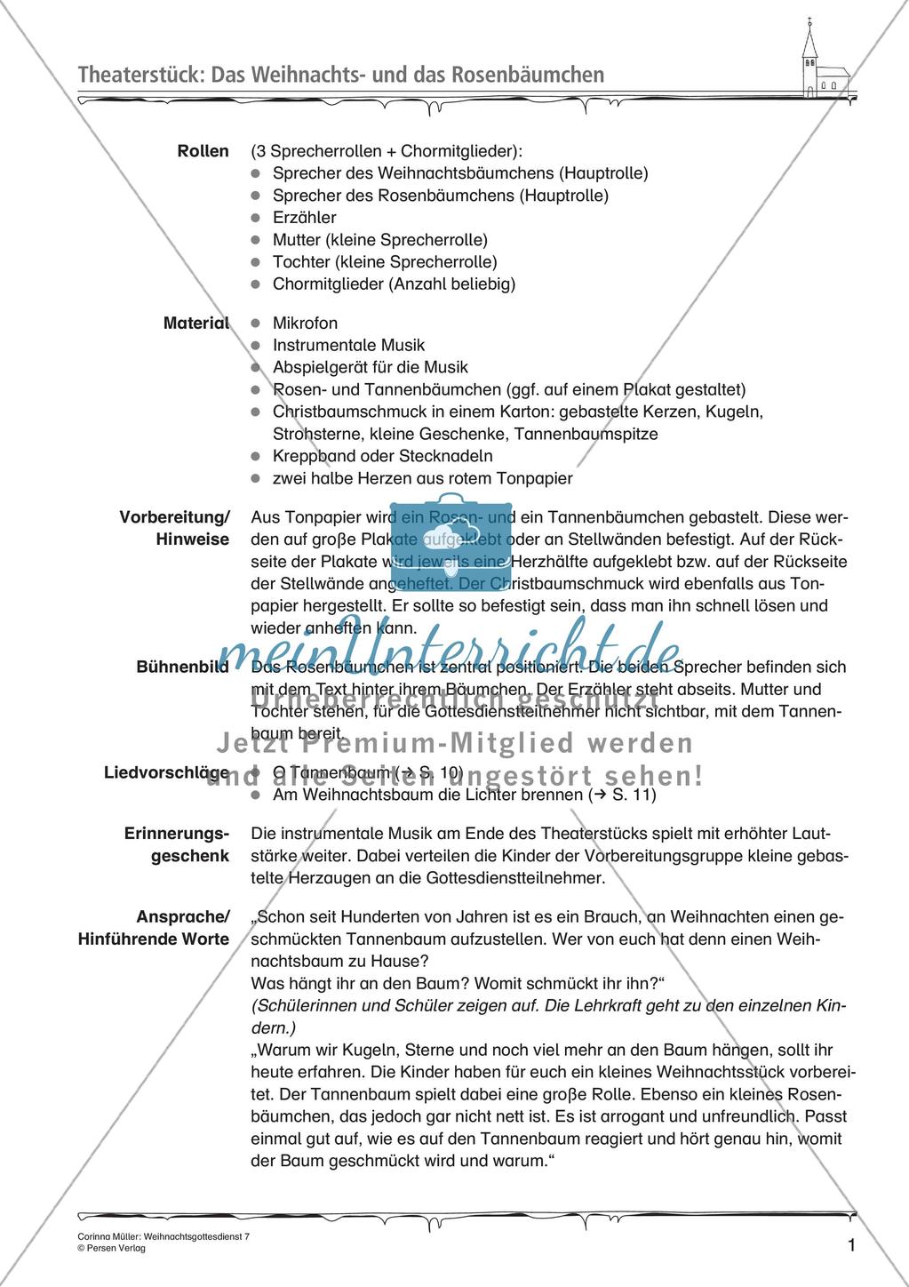 Gestaltung eines Weihnachtsgottesdienstes: Teil 7 Preview 3
