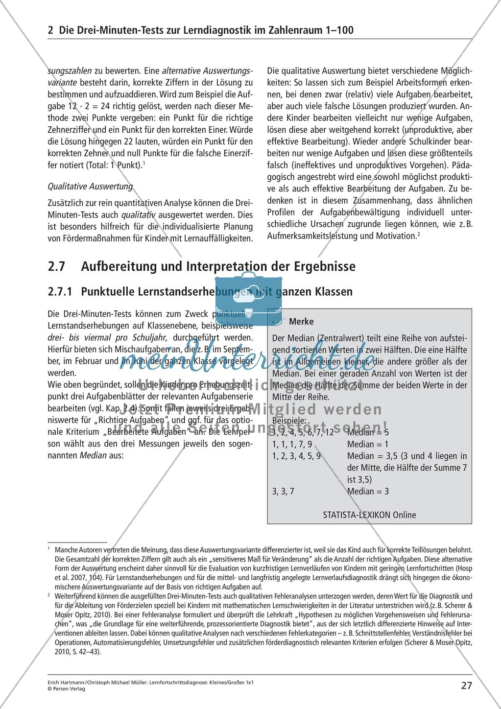Lernfortschrittsdiagnose: Einmaleins Preview 29