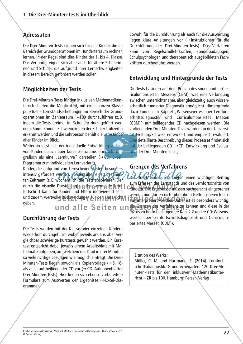 Lernfortschrittsdiagnose: Einsdurcheins Preview 24