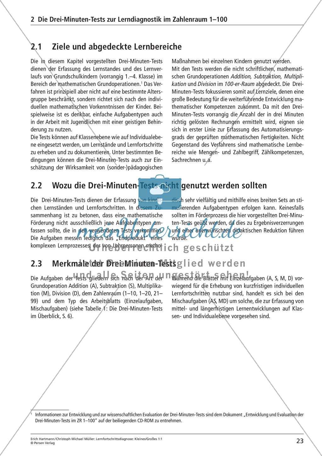 Lernfortschrittsdiagnose: Einsdurcheins Preview 25