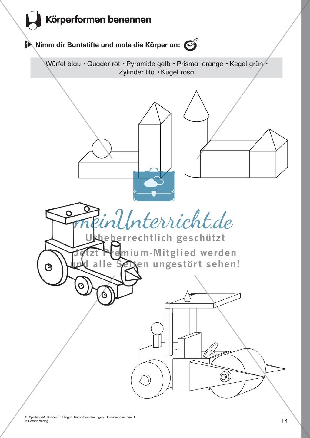 Einführung zu Körperberechnungen Preview 16