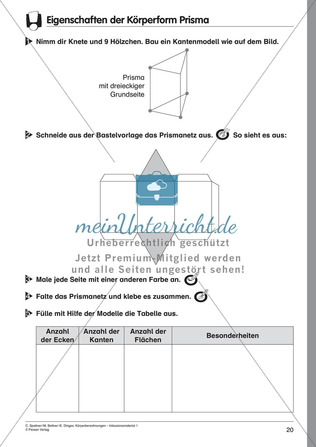 Einführung zu Körperberechnungen Preview 22