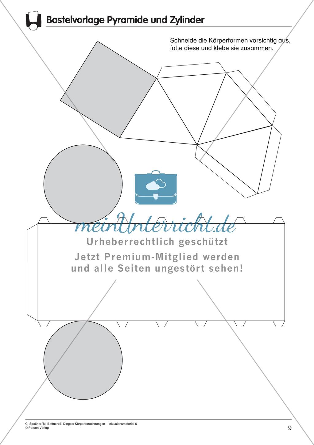 Körperberechnungen: Pyramide Preview 11