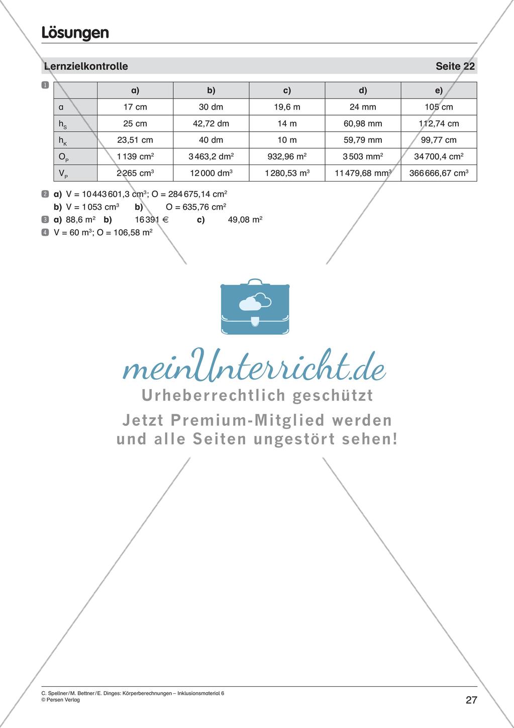 Körperberechnungen: Pyramide Preview 29