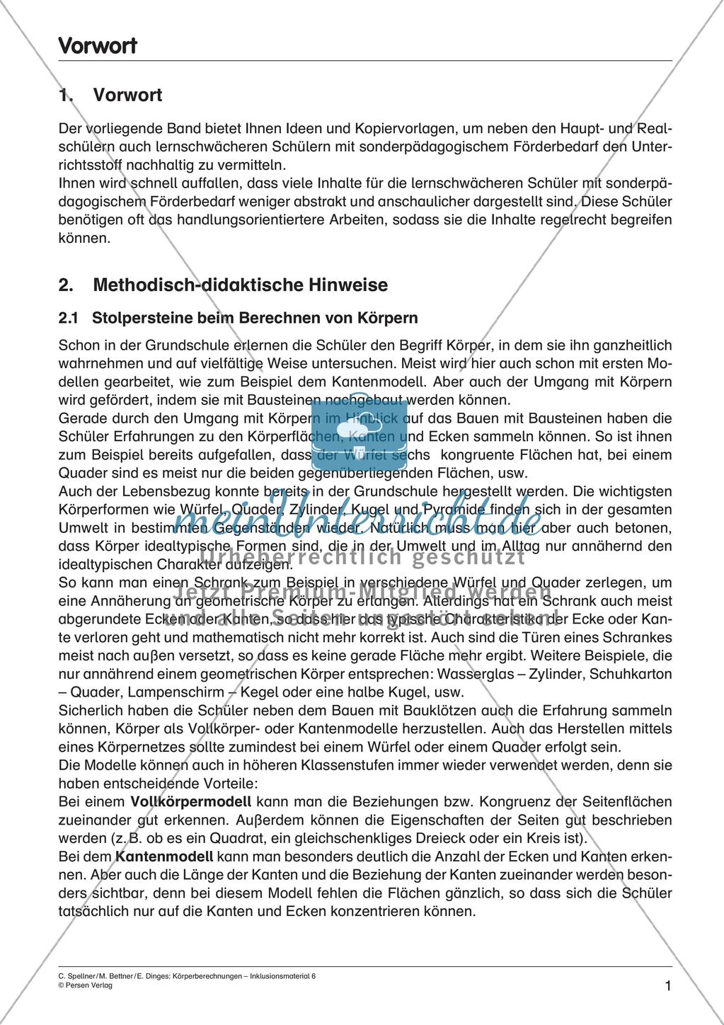 Körperberechnungen: Pyramide Preview 3