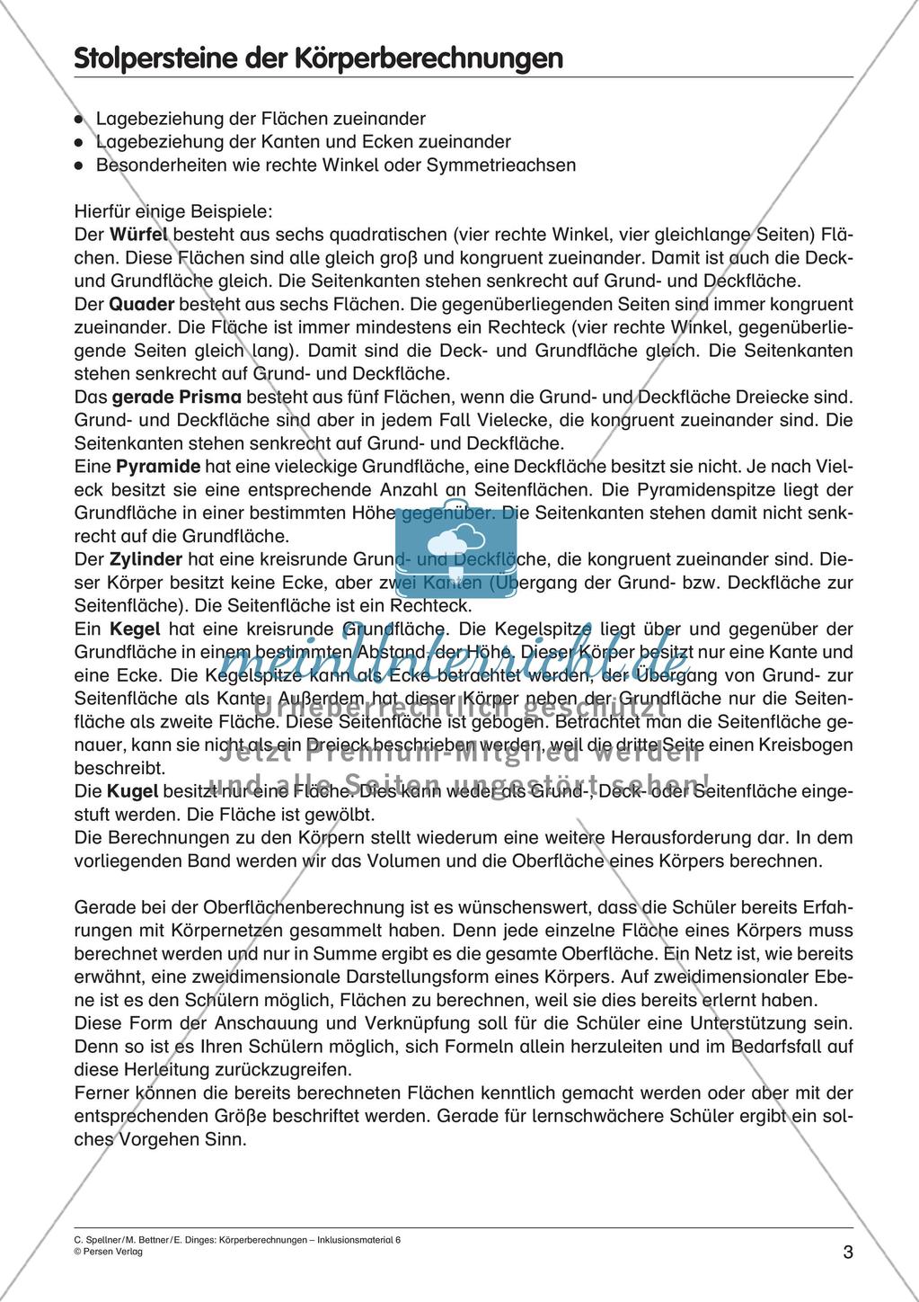 Körperberechnungen: Pyramide Preview 5