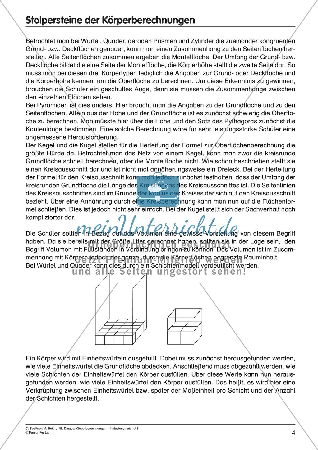 Körperberechnungen: Pyramide Preview 6
