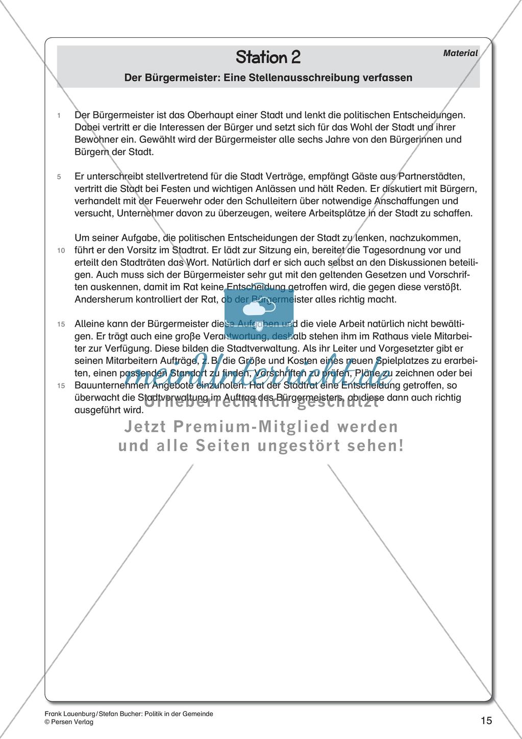 Politik in der Gemeinde Preview 18