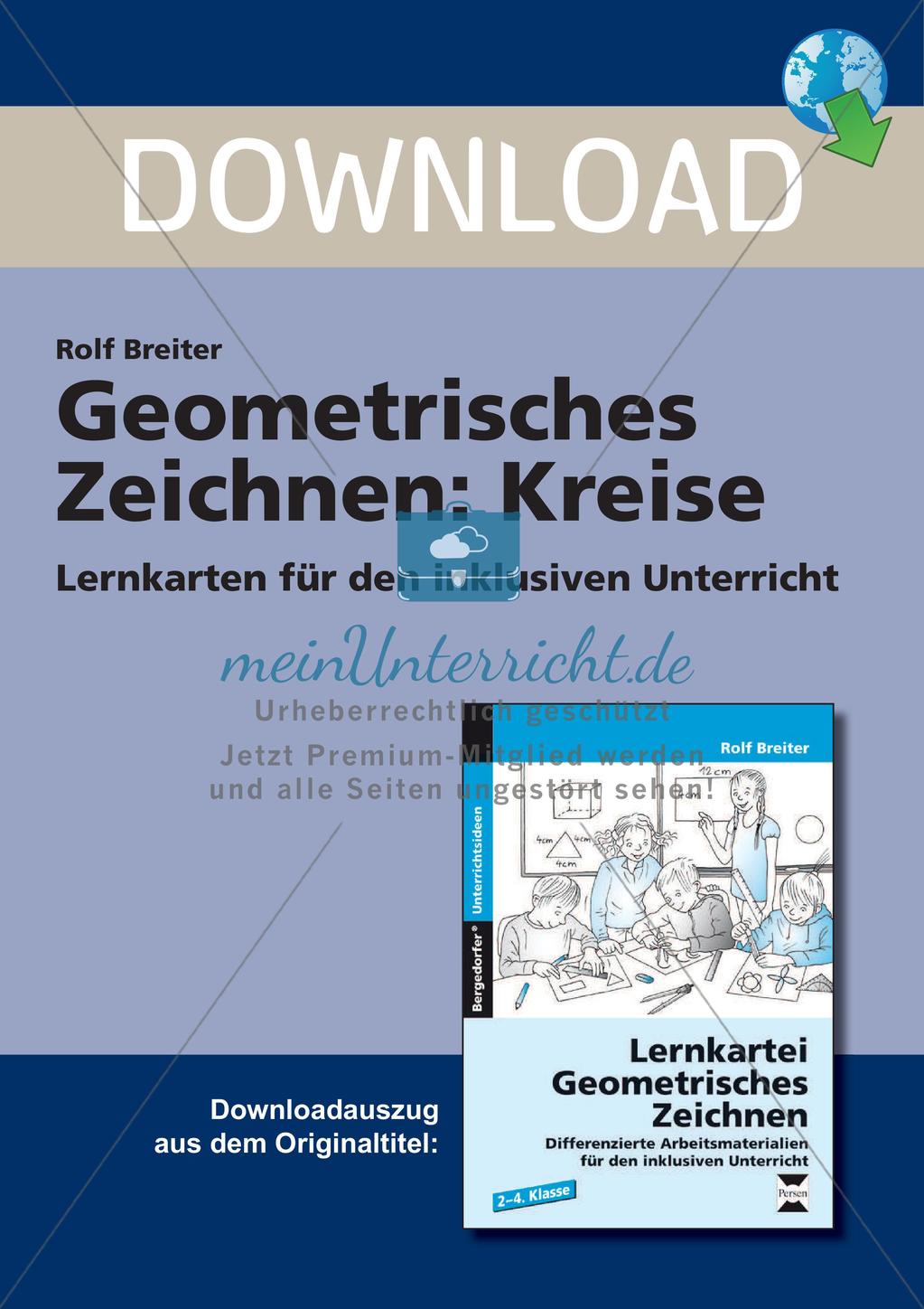 Geometrisches Zeichnen: Kreise Preview 1