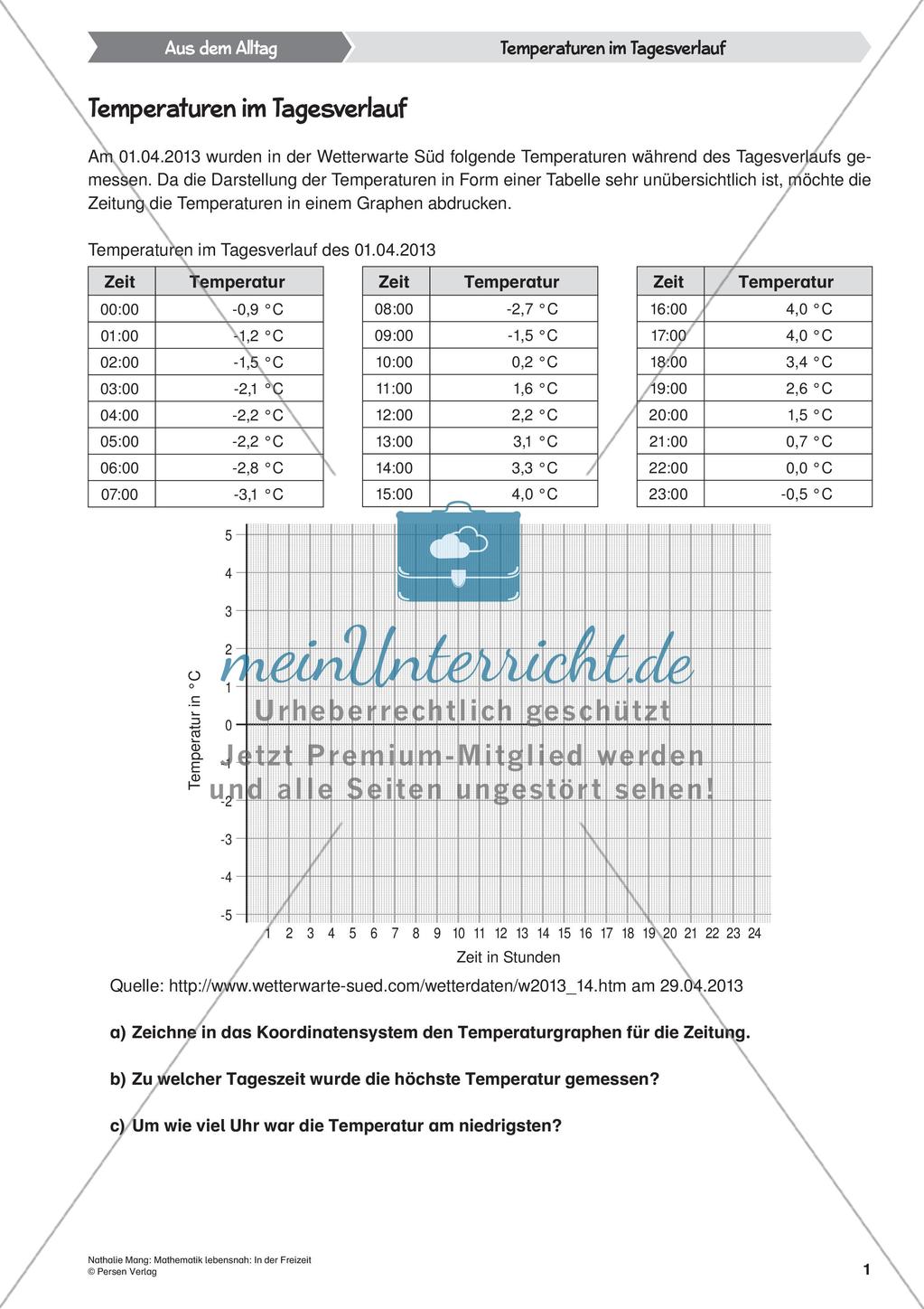 Mathematik lebensnah: In der Freizeit Preview 3