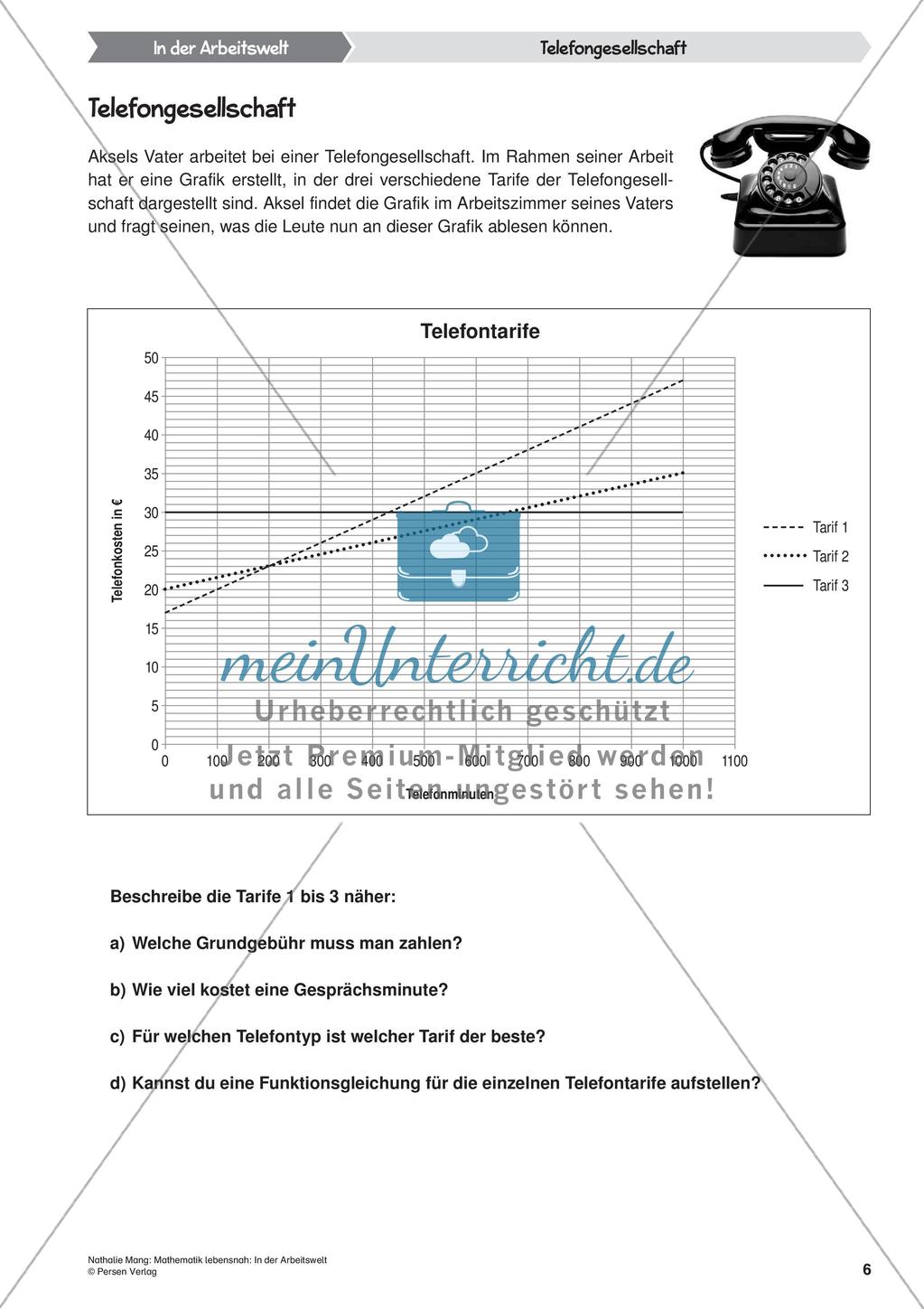 Mathematik lebensnah: In der Arbeitswelt Preview 8